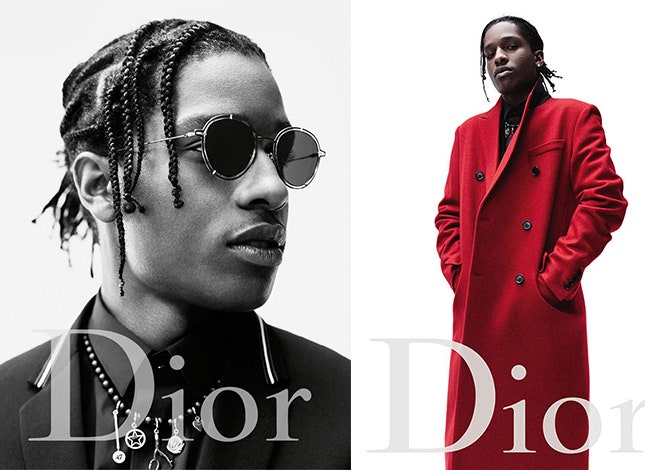 asap rocky and dior