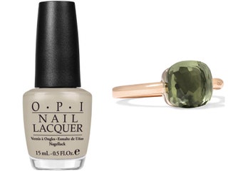 OPI лак для ногтей Skull and Glossbones Pomellato кольцо.