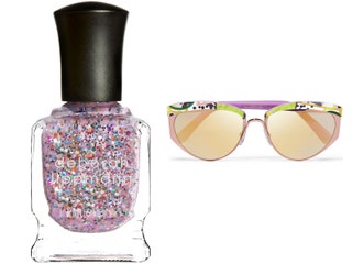 Deborah Lippmann лак для ногтей Grammar Girl Cutler and Gross очки.