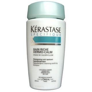 Krastase шампунь для чувствительной кожи головы Bain Riche DermoCalm.