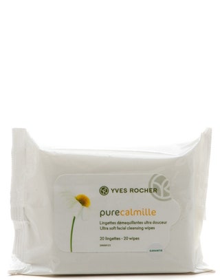 Yves Rocher Facial Cleansing wipes.