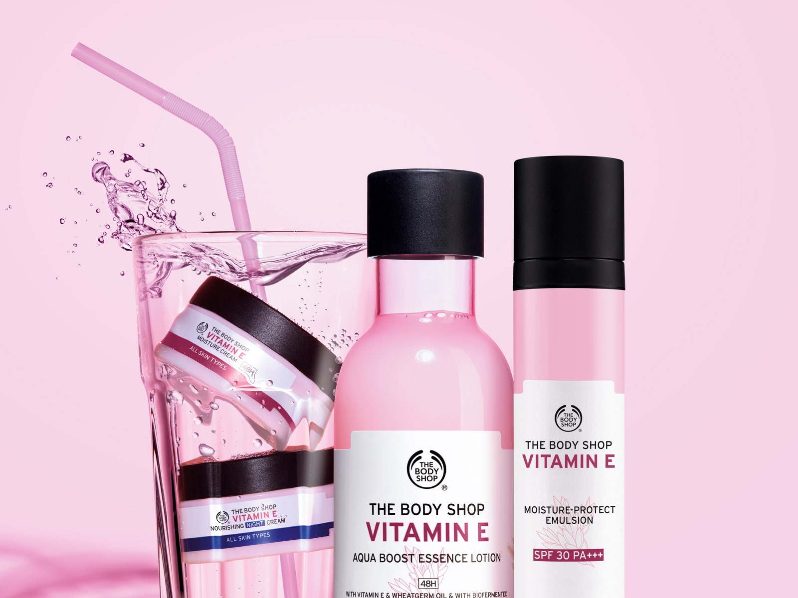 Утолить жажду: новинки в коллекции "Витамин Е" от The Body Shop
