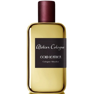 Gold Leather от Atelier Cologne. Кожаный и очень теплый аромат.
