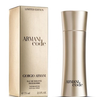 Armani Code Golden Edition от Giorgio Armani. Мужской аромат с запахом золотых нарциссов аниса и табака Берем.