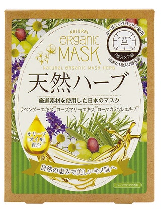 Japonica маска для лица Organic Herbs Mask Japan Gals.