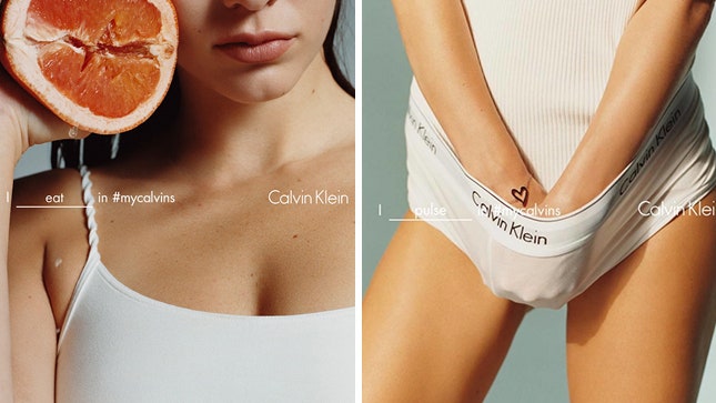 mycalvins новая откровенная рекламная кампания Calvin Klein