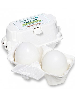 Holika Holika мыло для лица Egg Soap Smooth Egg Skin 600 руб. Яйца которые не бьются а спасают кожу. Черное  с...