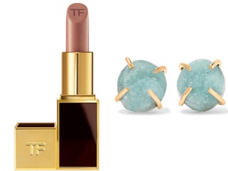 Tom Ford помада Lip Color Sweet Mystery Melissa Joy Manning серьги.
