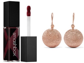 Smashbox лак для губ Be Legendary After Dark Carolina Bucci серьги.