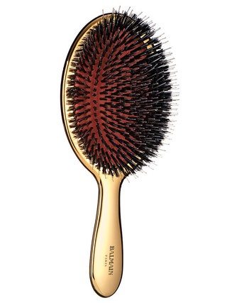 Balmain Hair щетка Luxurious Golden Spa цена  по запросу. С такой массажной расческой в 24каратном золоте я точно стану...
