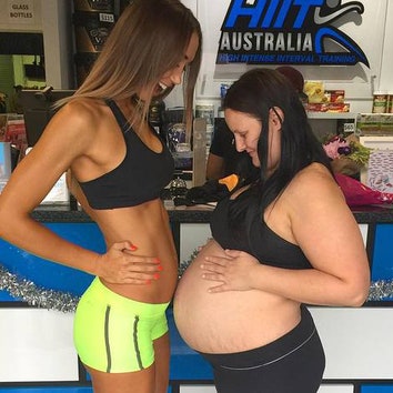 Накачанный пресс против большого живота: беременные звезды и блогеры призывают любить себя