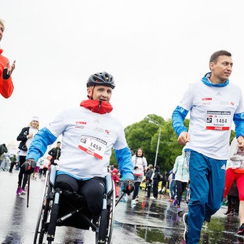 «Бегущие сердца»: второй благотворительный забег Натальи Водяновой и adidas в Москве