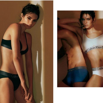 Iron Strength: Кендалл Дженнер для Calvin Klein Underwear весна&#8211;лето 2016