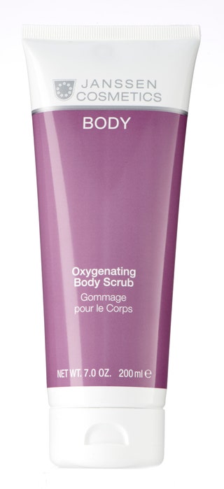 JANSSEN COSMETICS Oxygenating Body Scrub 2652 руб. «Густой гель с мелкими очищающими частицами. Содер жит тонизирующие и...