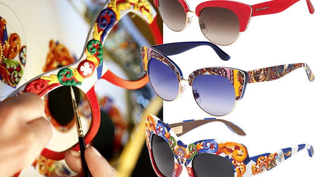 dolce and gabbana mosaic sunglasses