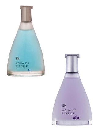 Loewe ароматы Agua El и Ella. Оба аромата выстроены вокруг акватической тематики но если мужская версия более строгая  с...