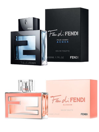 Fendi ароматы Fan di Fendi pour Homme Acqua и  Fan di Fendi Blossom. Женский аромат воссоздает запах цветущей сакуры где...