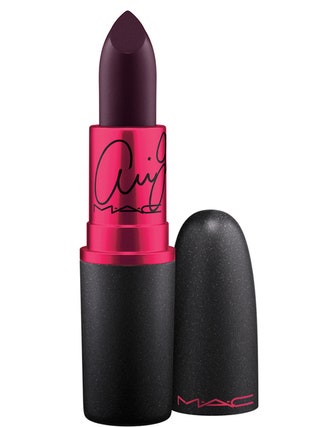M.A.C матовая помада для губ Viva Glam Ariana Grande в оттенке Deep Dark Plum 1190 руб.