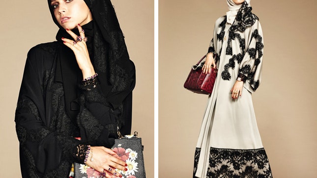 Курс на Восток Dolce  Gabbana создали коллекцию хиджабов и абай