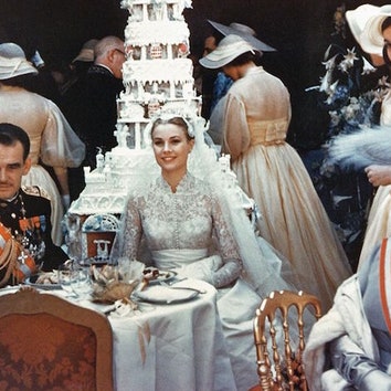 60 лет: редкие архивные фотографии со свадьбы Грейс Келли и князя Ренье