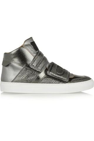 Кеды из кожи рептилии 22 545 руб. MM6 Maison Margiela
