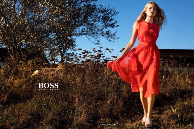 Весеннелетняя рекламная кампания бренда Hugo Boss