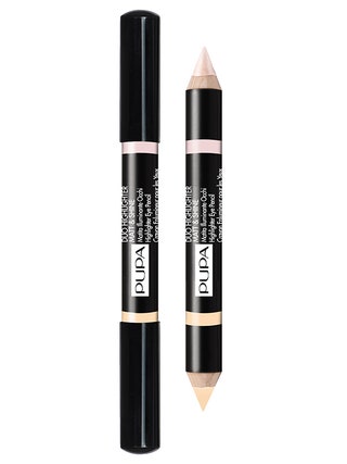 Pupa карандашхайлайтер для век Duo Highlighter Matt  Shine 594 руб. Представлен в двух оттенках Beige и Rose.