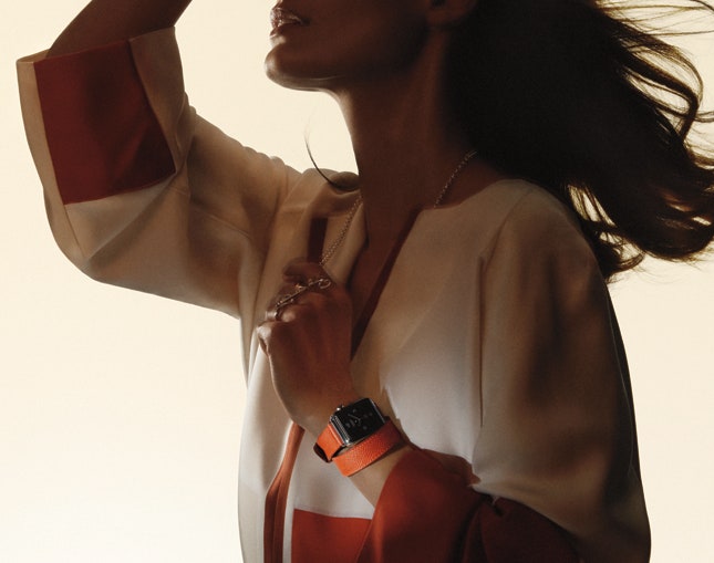 Сила цвета новая коллекция ремешков Apple Watch Hermès