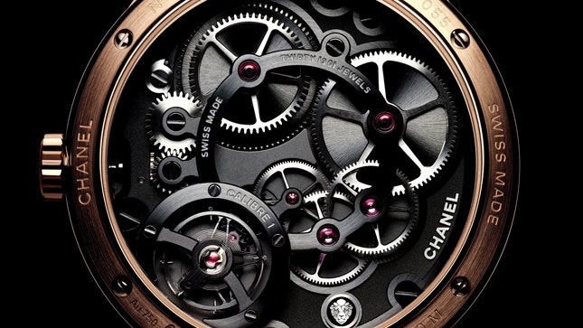 Monsieur de Chanel первые мужские часы Chanel Haute Horlogerie