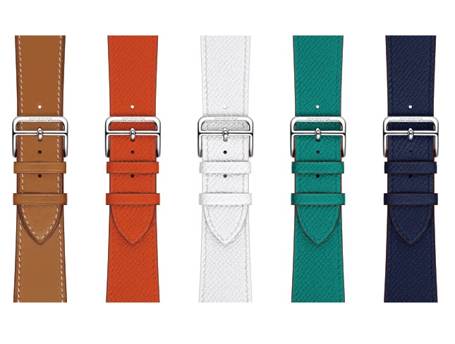 Сила цвета новая коллекция ремешков Apple Watch Hermès