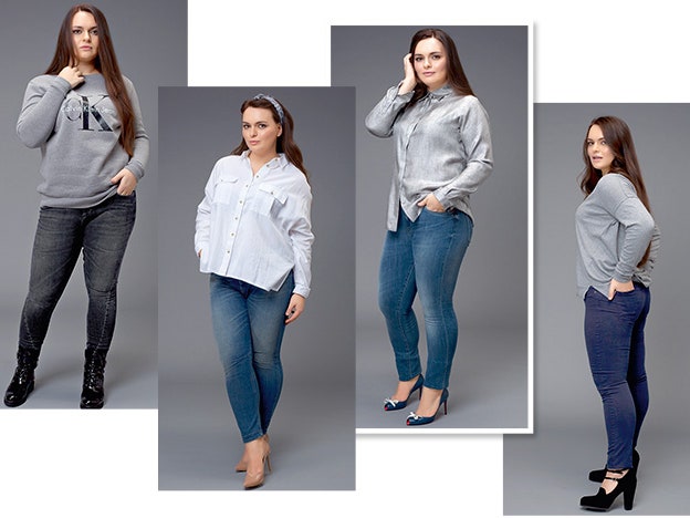 Отмена стандарта: правильные джинсы для девушек plus-size