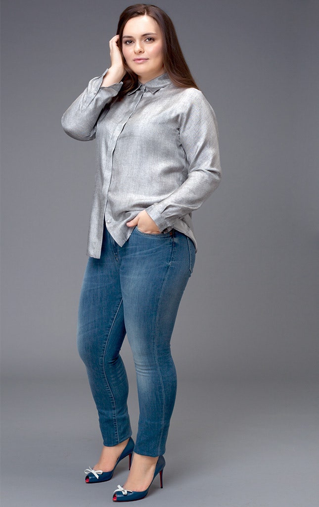 Отмена стандарта правильные джинсы для девушек plussize