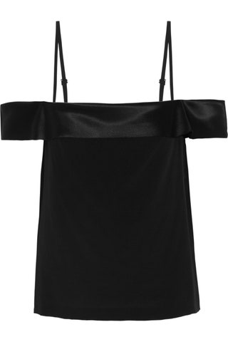 Топ с открытыми плечами Dion Lee топ из шелка и атласа. Musthave этой весны. Выбирайте топы из шелка и атласа или...