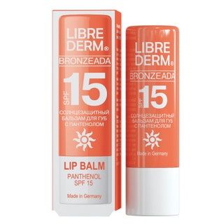 Librederm бальзам для губ Бронзиада с SPF 15.