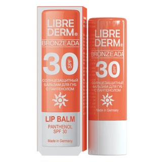 Librederm бальзам для губ Бронзиада с SPF 30.
