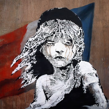 «Отверженные»: новое граффити Бэнкси в Лондоне