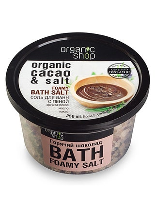Organic shop соль для ванны с пеной quotГорячий шоколадquot