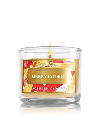 Bath  Body Works ароматизированная свеча Merry Cookie.