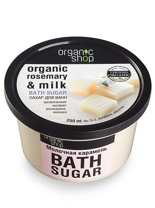 Organic shop сахар для ванны quotМолочная карамельquot