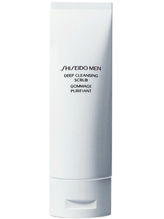 Shiseido Men скраб для глубокого очищения кожи Deep Cleansing Scrub. Скраб взбивается в плотную пену. Наносить на лицо —...