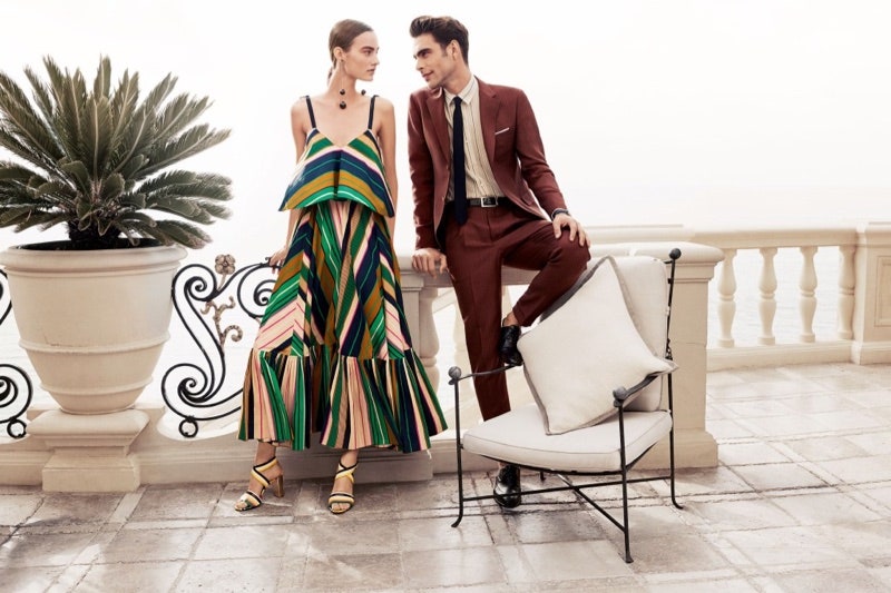 Мартье Верхоев и Джон Кортахарен в рекламной кампании Salvatore Ferragamo