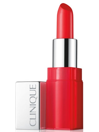 Clinique прозрачная помада для губ Pop Glaze Sheer Lip Colour  Primer в оттенке Fireball Pop 1500 руб.