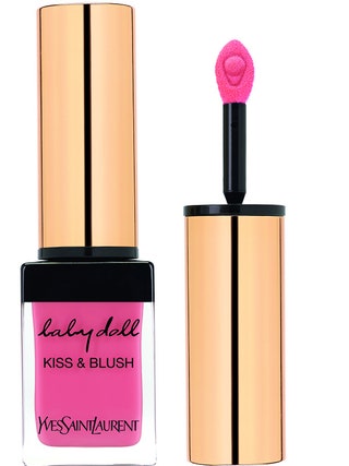 YSL блескрумяна baby Doll KissBlush оттенок Pink Hedoniste 1745 руб.