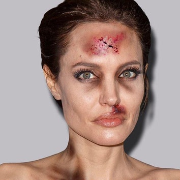 #stopviolenceagainstwomen: Анджелина Джоли, Ким Кардашьян и другие в проекте против домашнего насилия