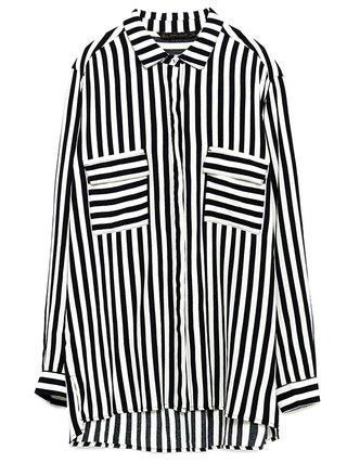Zara рубашка из вискозы 2599 руб.