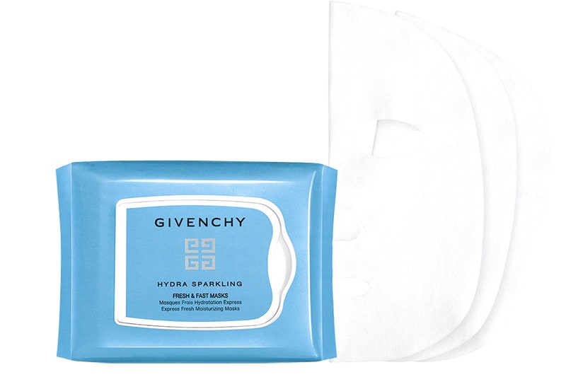 Givenchy освежающие тканевые маски для экспрессувлажнения Hydra Sparkling Fresh amp Fast Masks