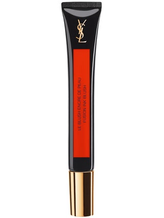 YSL гелевые румяна Le Blush Encre De Peau оттенок Spicy Vibes.