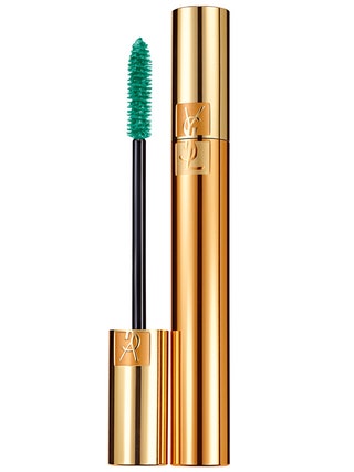 YSL тушь для ресниц Mascara Volume Effect Faux Cils Hippie Green.