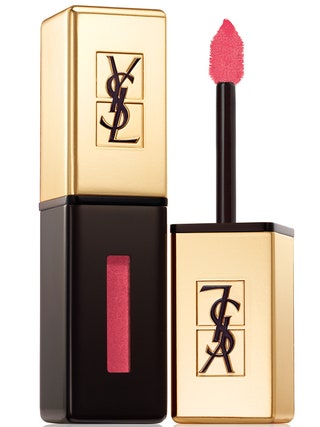 YSL лак для губ Rouge Pur Couture Vernis à Lèvres Rose Folk.