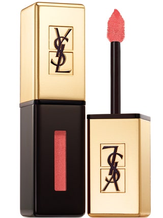 YSL лак для губ Rouge Pur Couture Vernis à Lèvres Tangerine Boho.